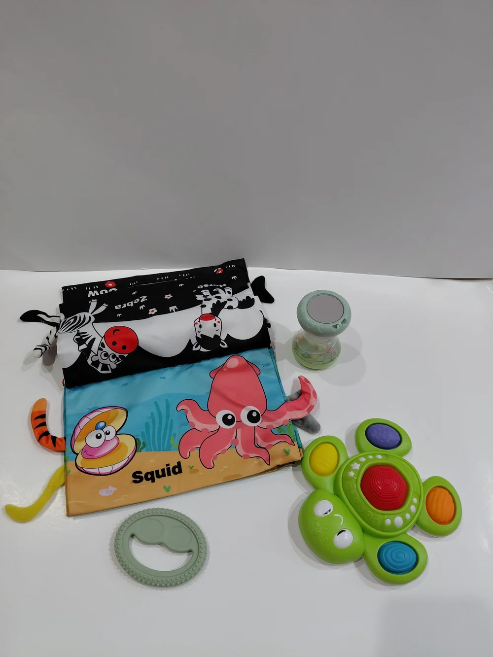 Used Colorful Learning Activity Toys Teached Baby Textures & Sensory